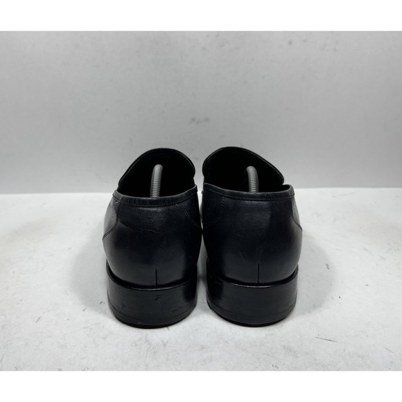 David Eden Black Embossed Leather HorseBit‎ Loafers William Men\'s Size 12 Shoes main image 6